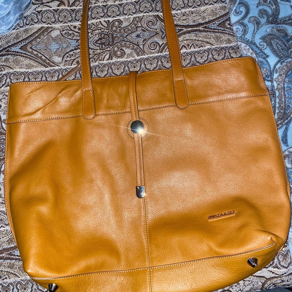 Stella and Max Leather Tote